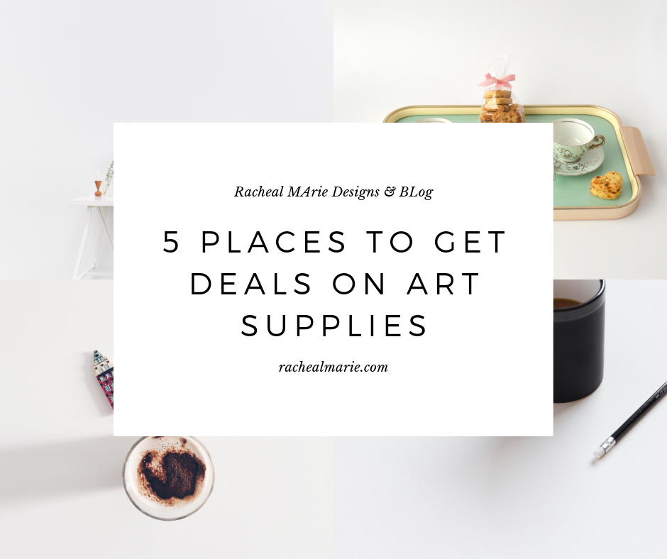 5 Places to get great deals on art supplies.